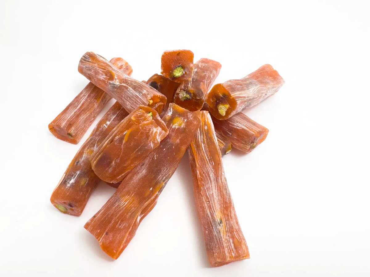 Лукум фитиль апельсиновый с фисташкой 