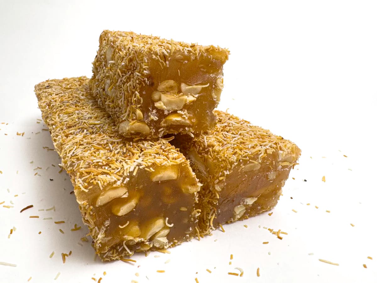 Лукум медовый классический арахис в обсыпке теста кадаиф